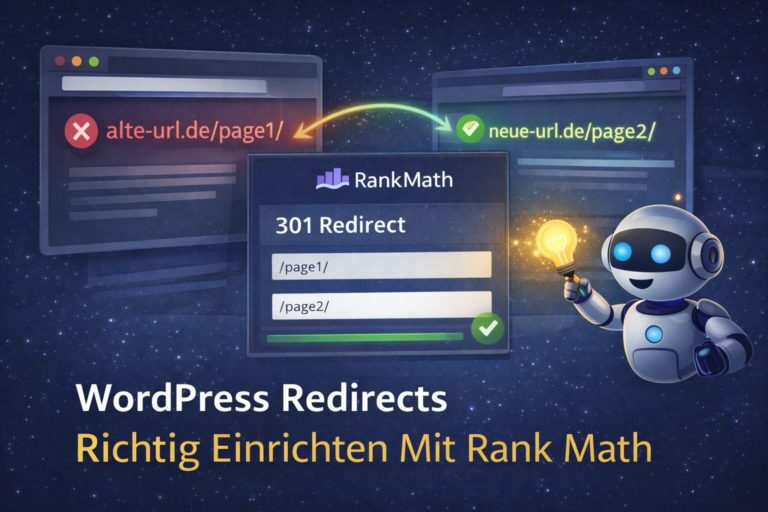 WordPress Redirects Richtig Einrichten Mit Rank Math