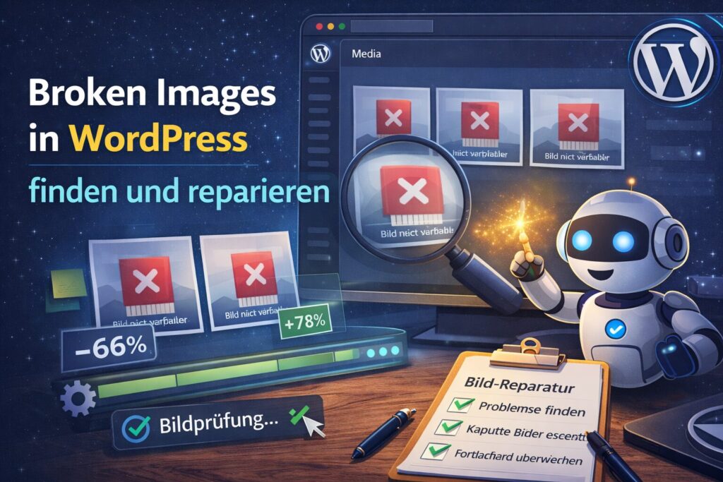 Broken Images In WordPress Finden Und Reparieren: Better Search Replace Anleitung