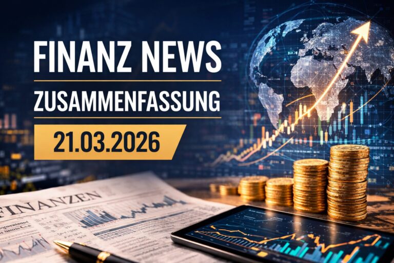 Finanz News Zusammenfassung 21.03.2026