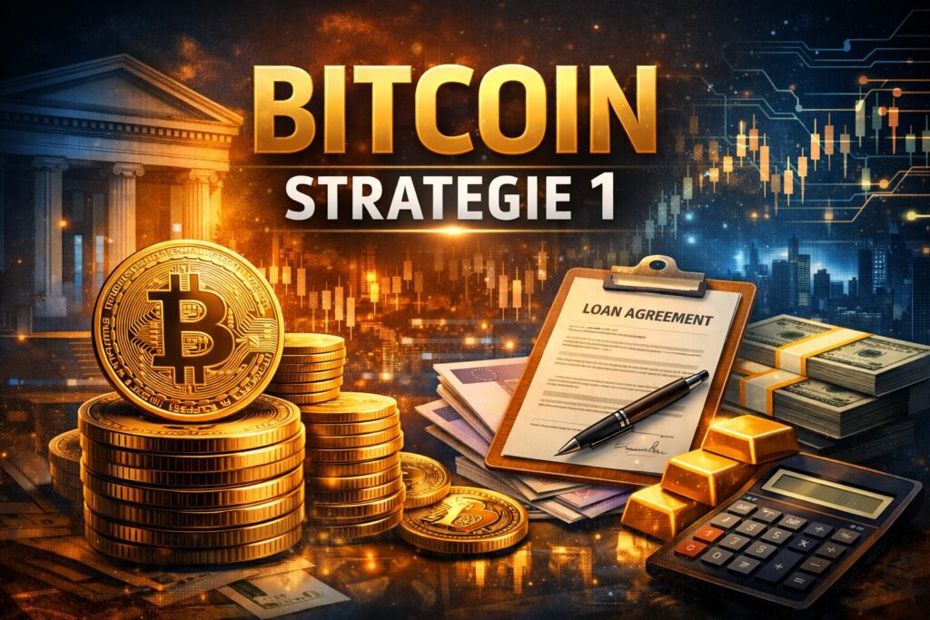 Strategie 1: Bitcoin als Sicherheit hinterlegen und einen Kredit aufnehmen – so funktioniert es wirklich