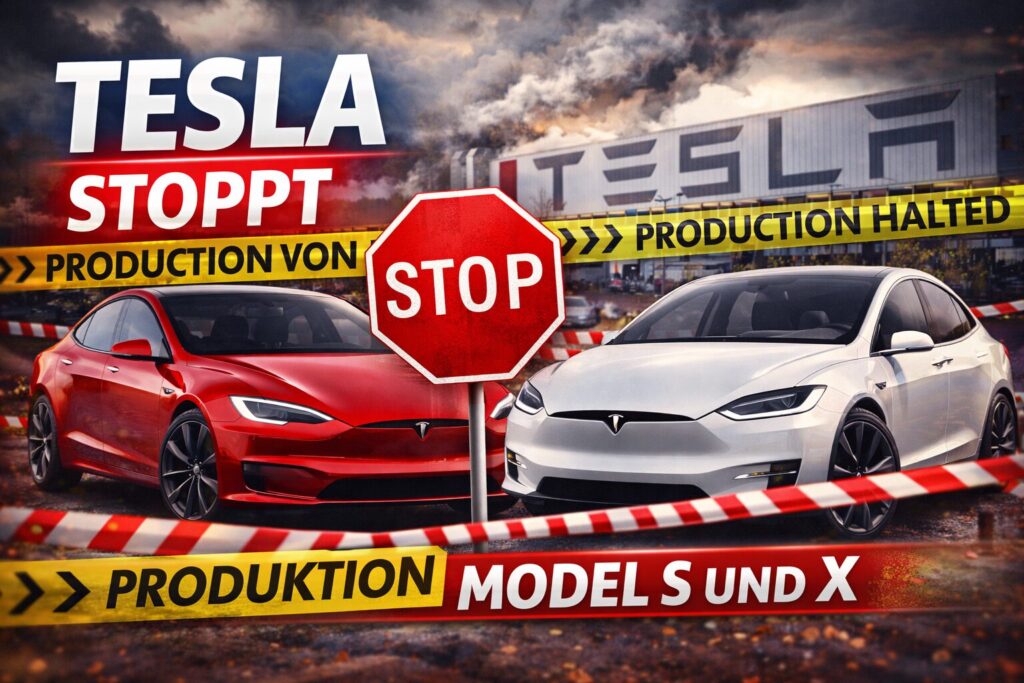 Tesla stoppt Produktion von Model S und X und fokussiert sich auf Optimus-Roboter