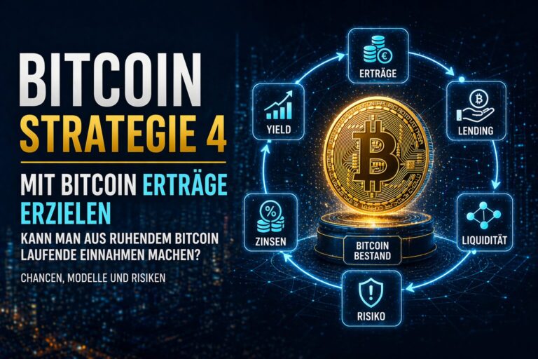 Strategie 4: Mit Bitcoin Erträge erzielen