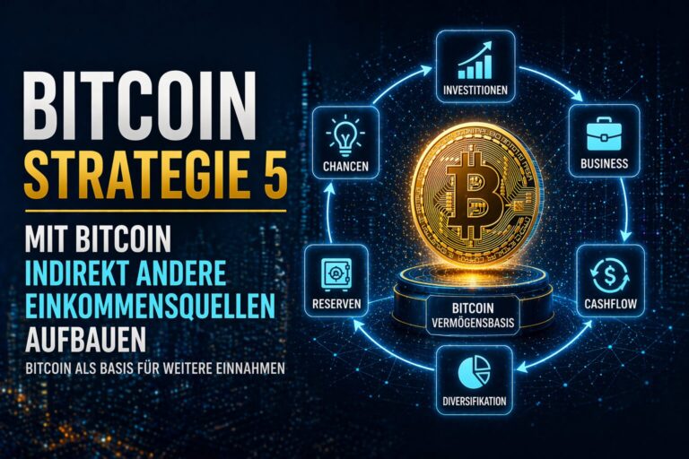 Strategie 5: Mit Bitcoin indirekt andere Einkommensquellen aufbauen