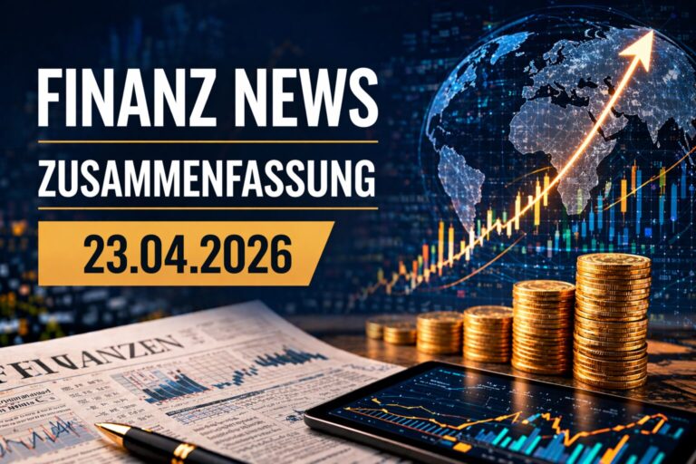 Finanz News Zusammenfassung 23.04.2026