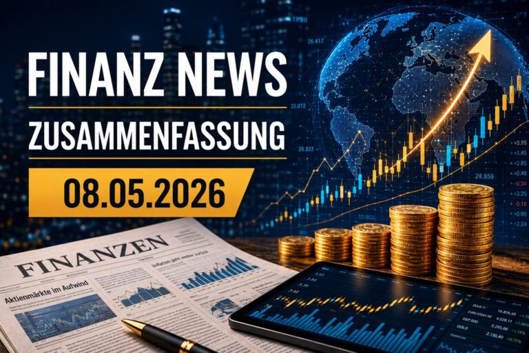 Finanz News Zusammenfassung 08.05.2026