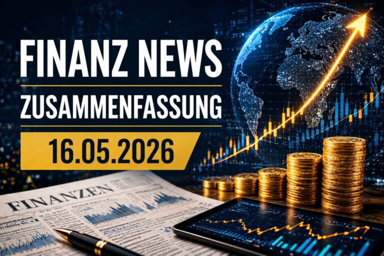 Finanz News Zusammenfassung 16.05.2026