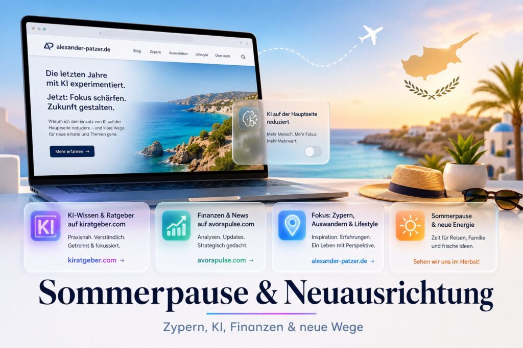 Ich mache Sommerpause &ndash; eine Auszeit von Blogging & Co.